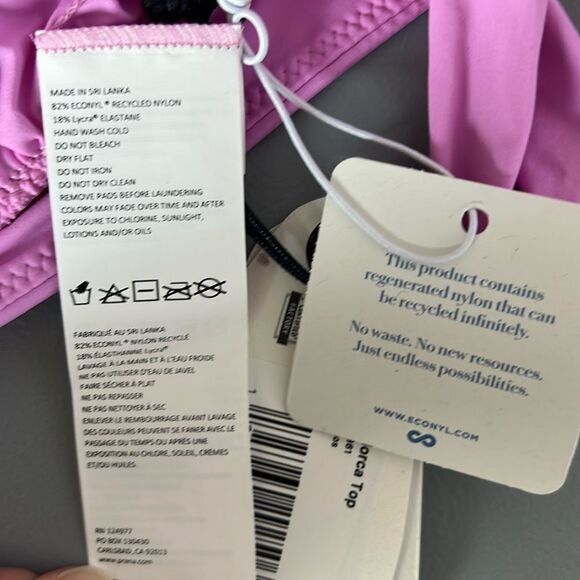 Prana Pink Bikini Top - Picture 6 of 6